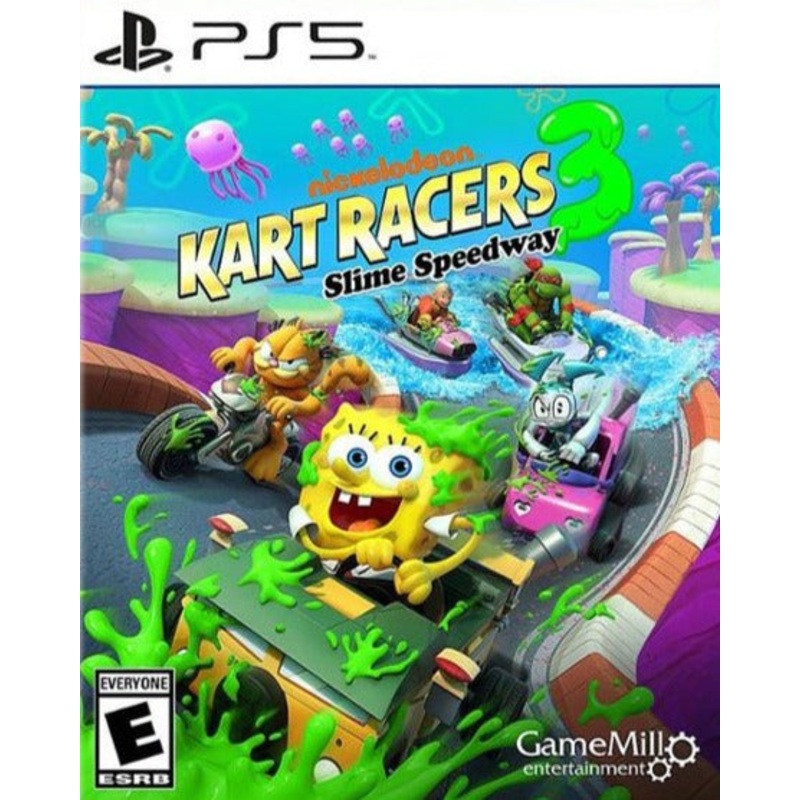 Nickelodeon Kart Racers 3 Slime Speedway PS5 Used