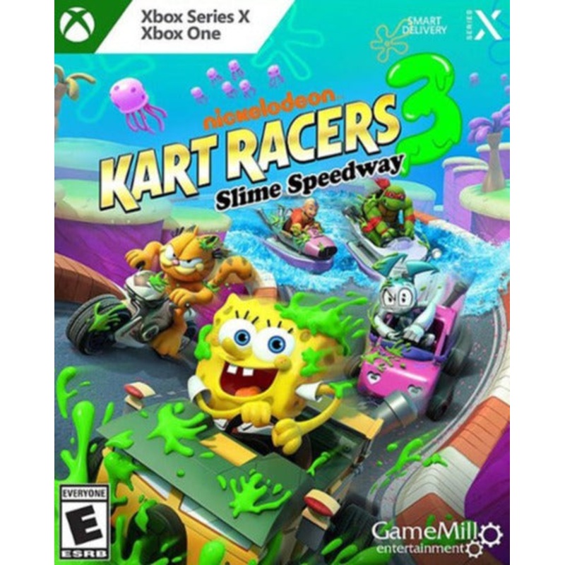 Nickelodeon Kart Racers 3 Slime Speedway Xbox Series X Xbox One New