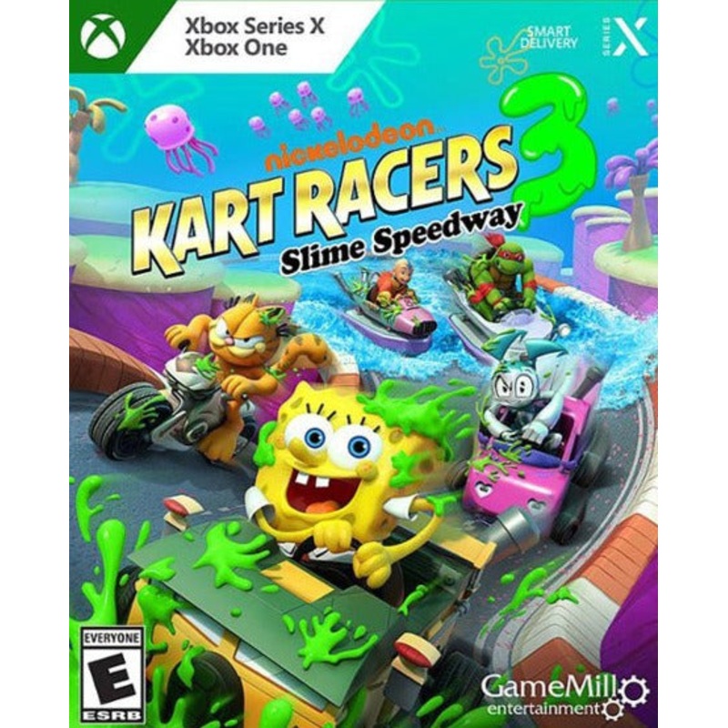 Nickelodeon Kart Racers 3 Slime Speedway Xbox Series X Xbox One Used