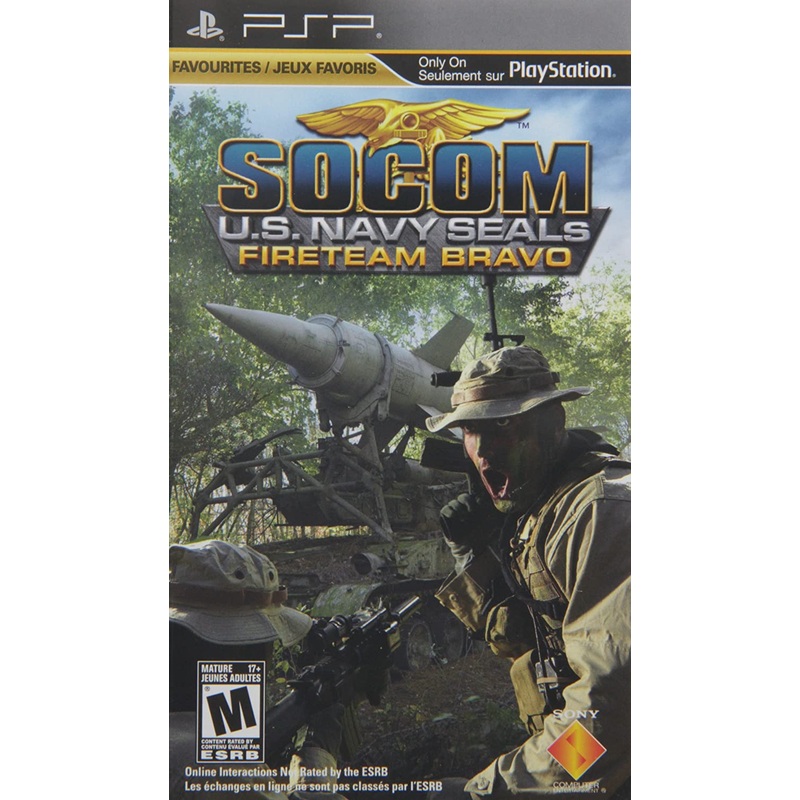 Socom Fireteam Bravo PSP New
