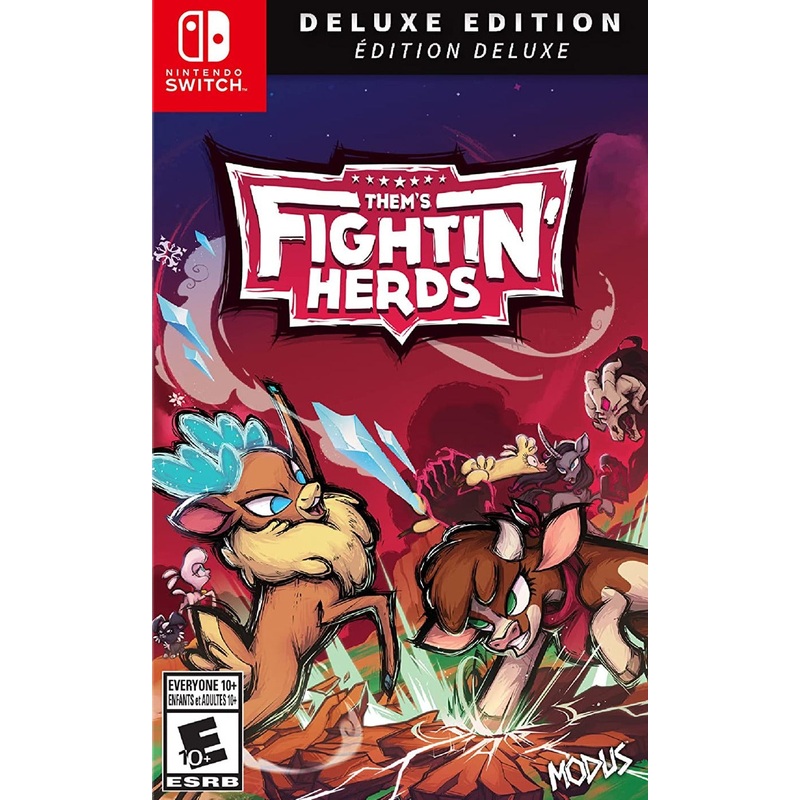 Thems Fighting Herds Deluxe Edition Switch New