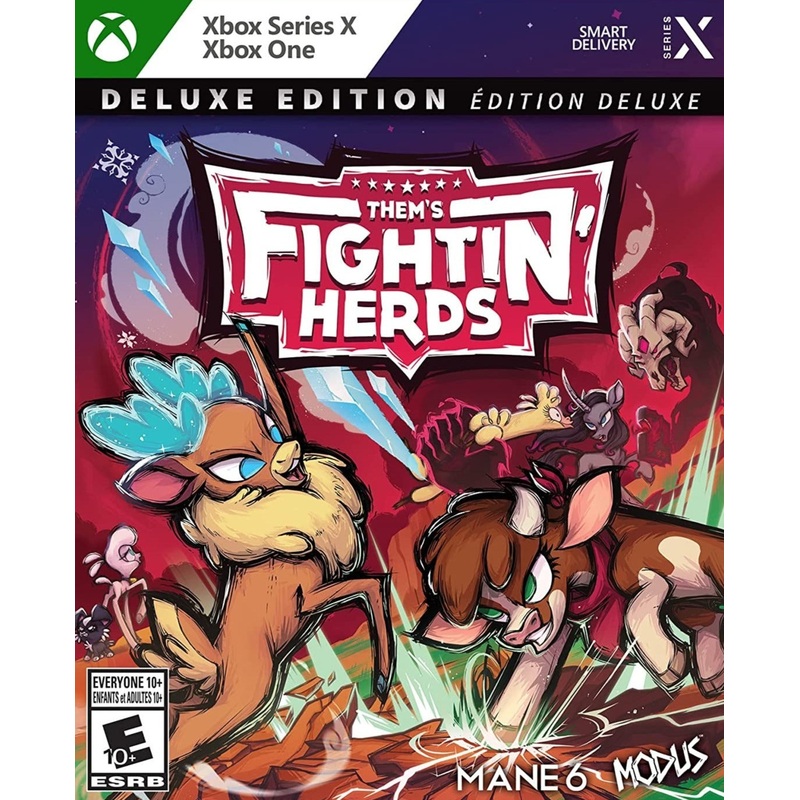 Thems Fighting Herds Deluxe Edition Xbox Series X Xbox One New