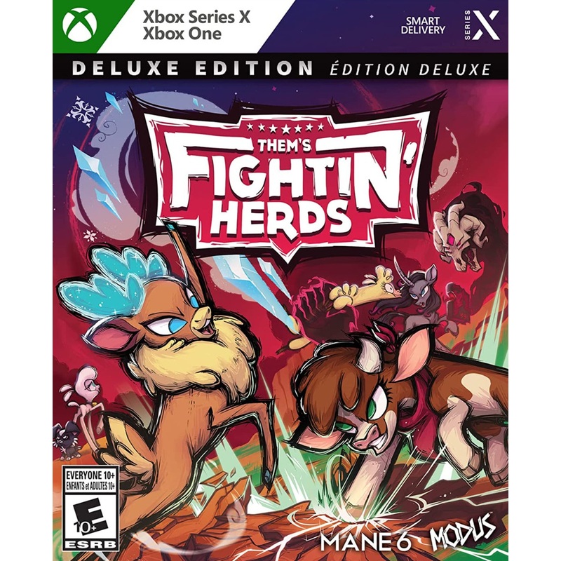 Thems Fighting Herds Deluxe Edition Xbox Series X Xbox One Used