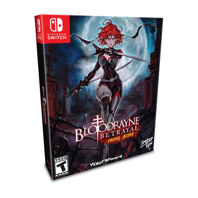 Bloodrayne Betrayal Fresh Bites Limited Edition LRG Switch New