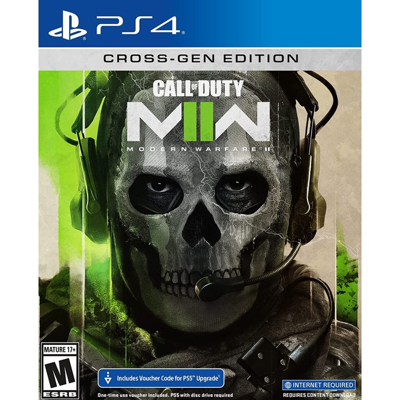 Call Of Duty Modern Warfare II (2022) Cross-Gen Bundle Internet Required PS4 New