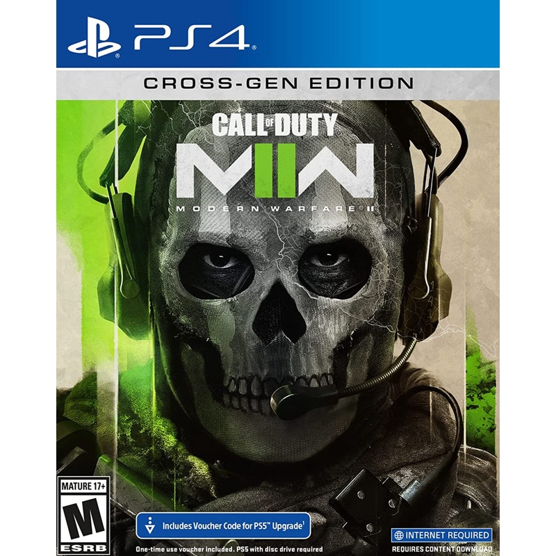 Call Of Duty Modern Warfare II (2022) Cross-Gen Bundle Internet Required PS4 Used