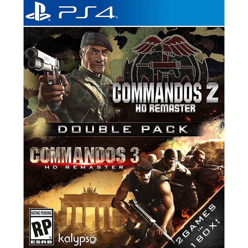 Commandos 2 And 3 Double Pack PS4 Used