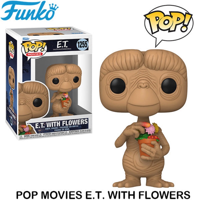 Funko Pop Movies E.T. With Flowers