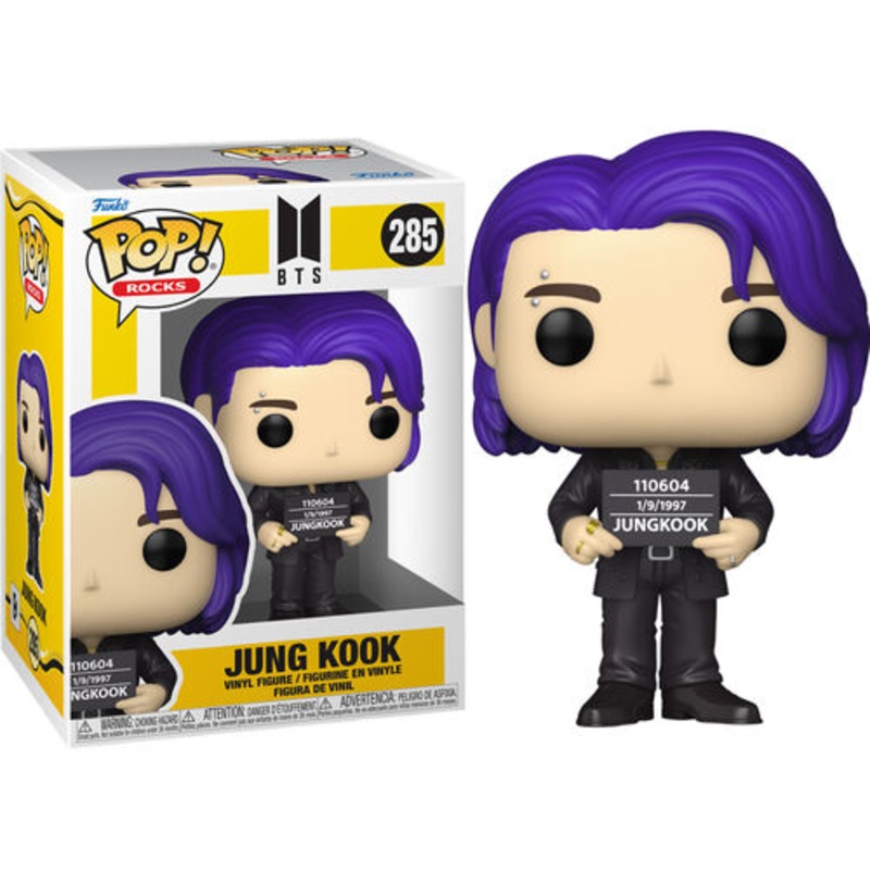 Funko Pop Rocks BTS Jung Kook New