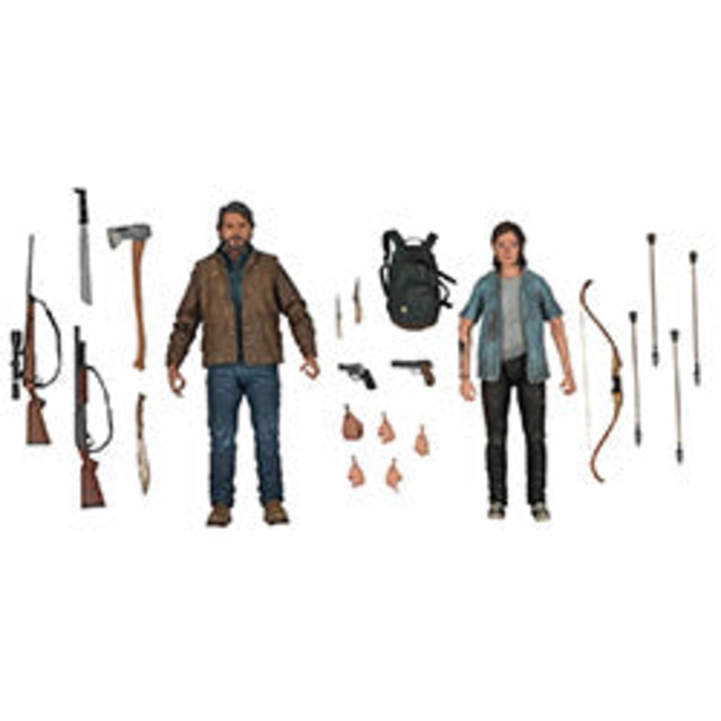 Last Of Us 2 Ultimate 2 Pack Joel & Ellie Neca Figure New