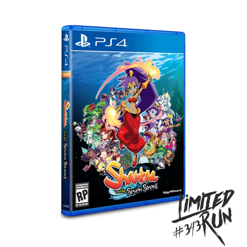 Shantae And The Seven Sirens LRG PS4 Used
