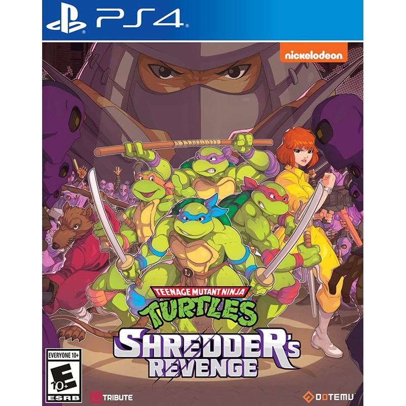 Teenage Mutant Ninja Turtles Shredders Revenge PS4 Used