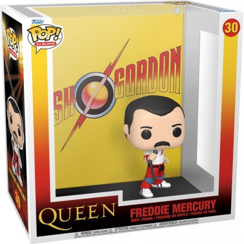 Funko Pop Albums Queen Flash Gordon Slight Damage To Box New