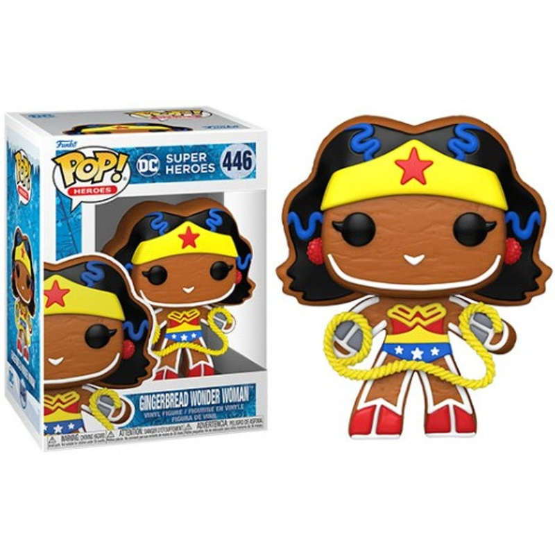 Funko Pop DC Heroes Holiday Gingerbread Wonder Woman New