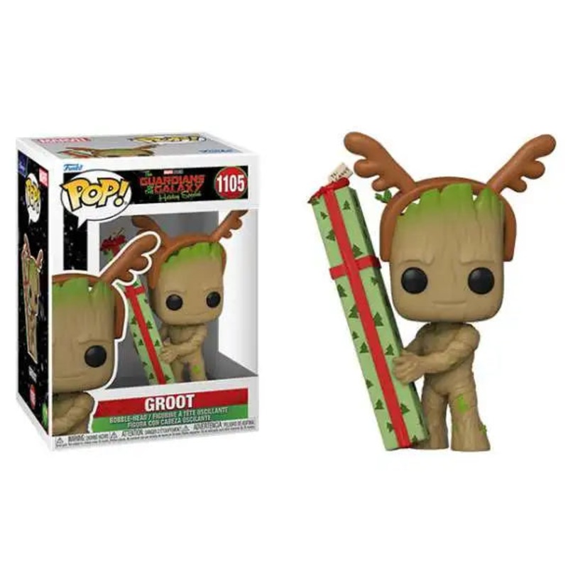 Funko Pop Marvel Guardians of the Galaxy Holiday Special Groot