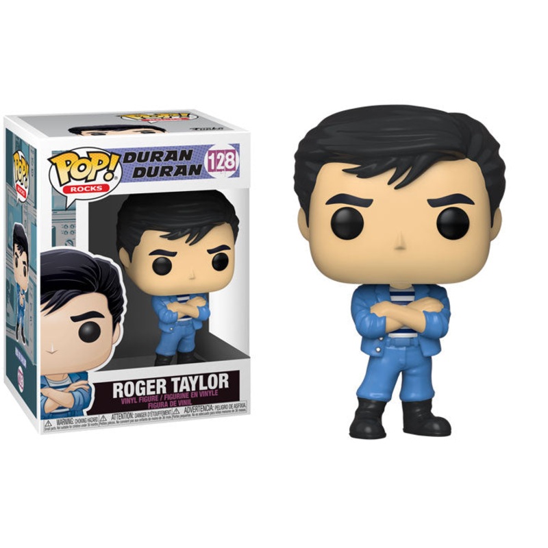 Funko Pop Rocks Duran Duran Roger Taylor Box Has Some Wear New