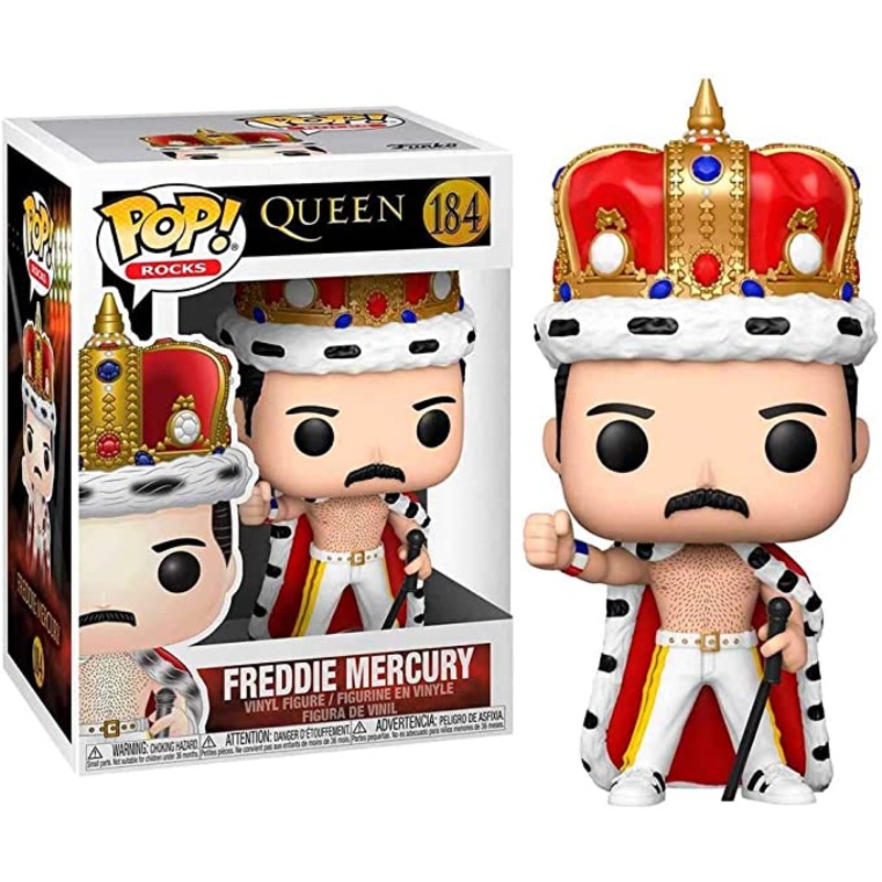 Funko Pop Rocks Queen Freddie Mercury New