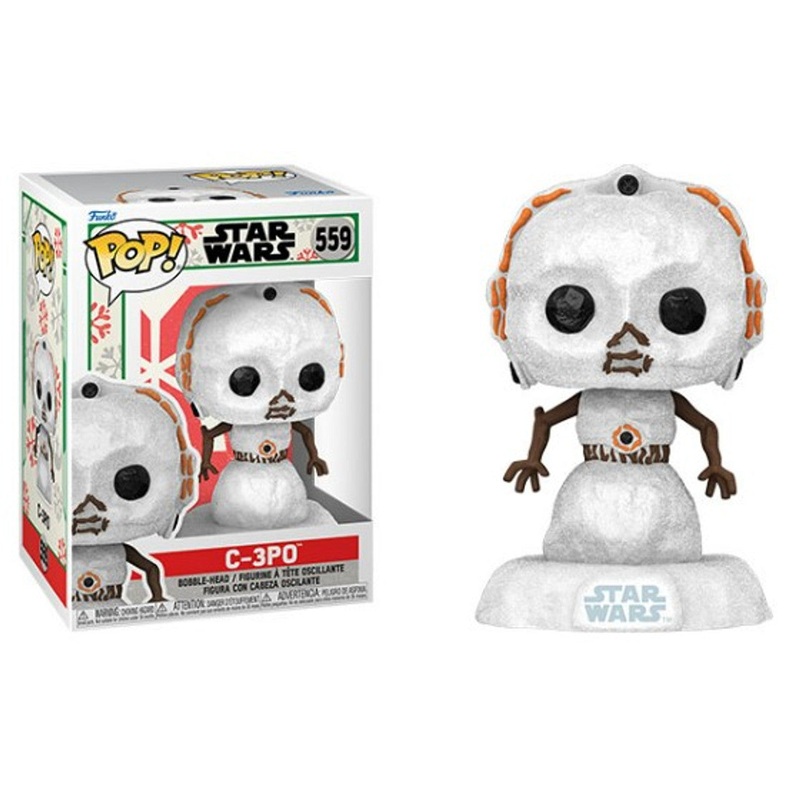 Funko Pop Star Wars Holiday Snowman C-3PO New