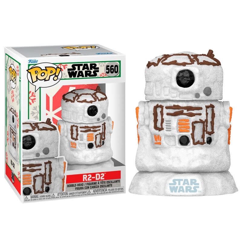 Funko Pop Star Wars Holiday Snowman R2-D2 New