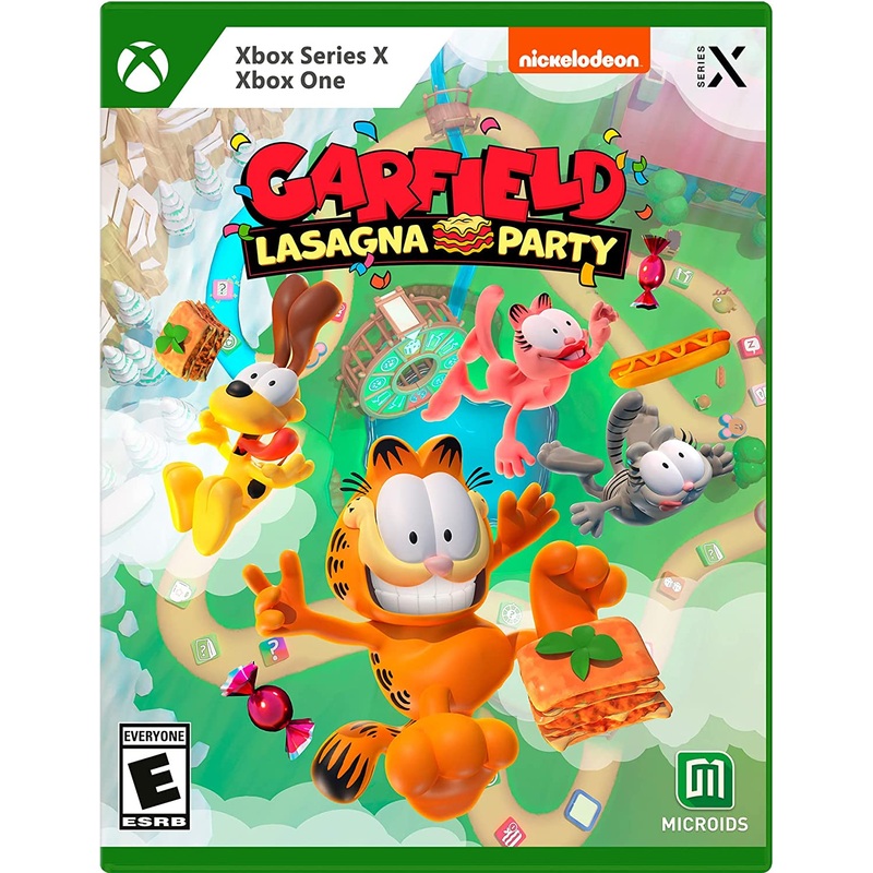 Garfield Lasagna Party Xbox Series X Xbox One Used