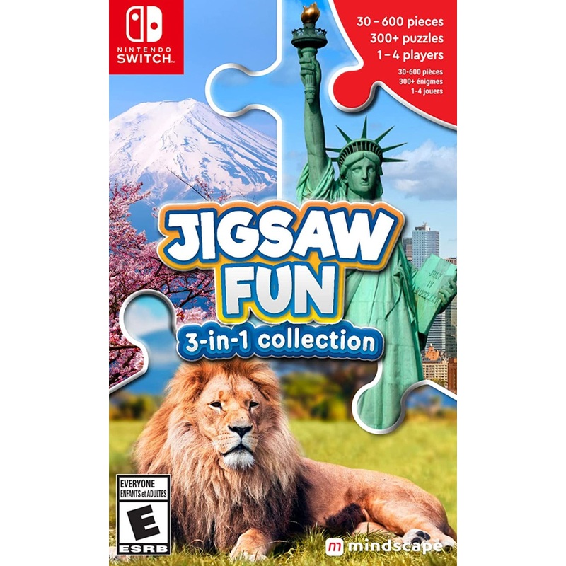 Jigsaw Fun 3 In 1 Collection Switch Used