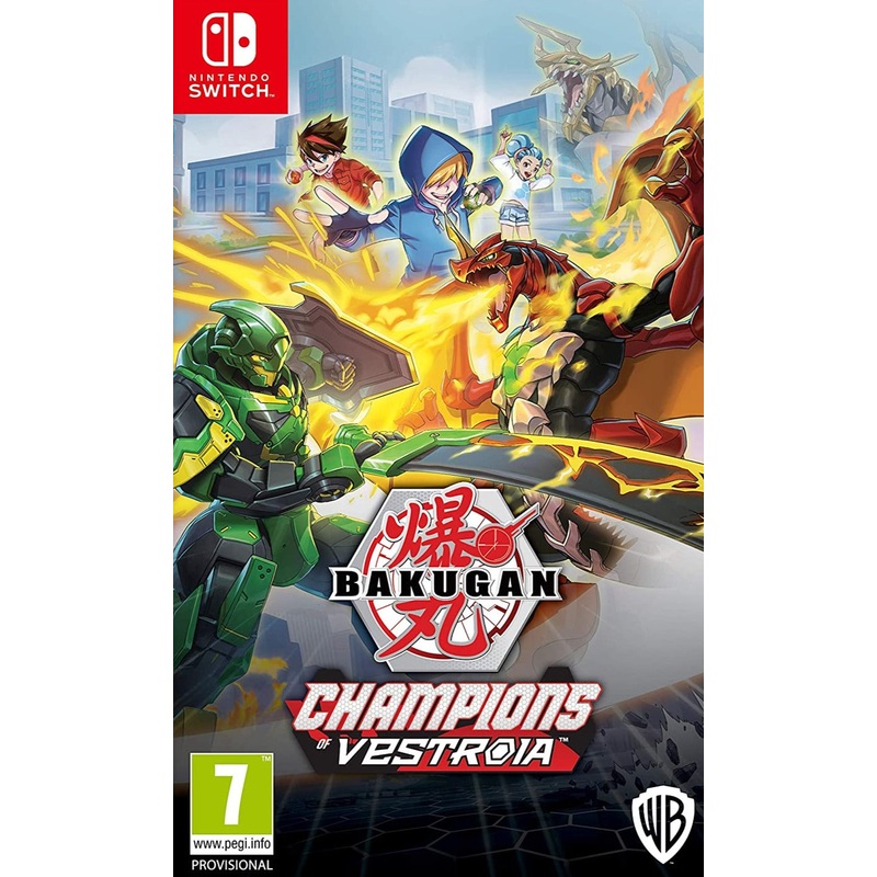 Bakugan Champions Of Vestroia Import Switch Used