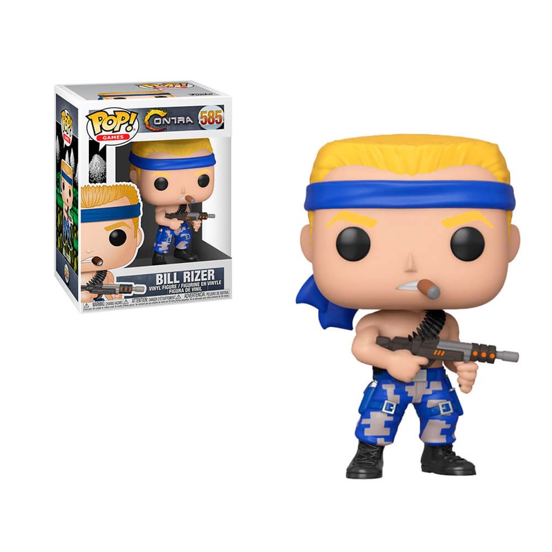 Funko Pop Games Contra Bill Rizer New
