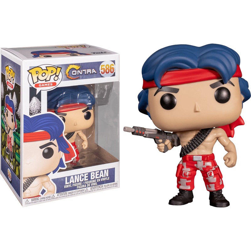 Funko Pop Games Contra Lance Bean New