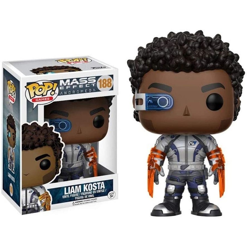 Funko Pop Games Mass Effect Andromeda Liam Kosta Slight Damage To Box Used