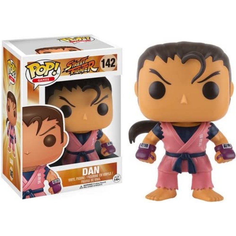Funko Pop Games Street Fighter Dan (Slight Damage To Box) New