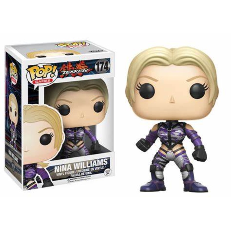 Funko Pop Games Tekken Nina Williams Used