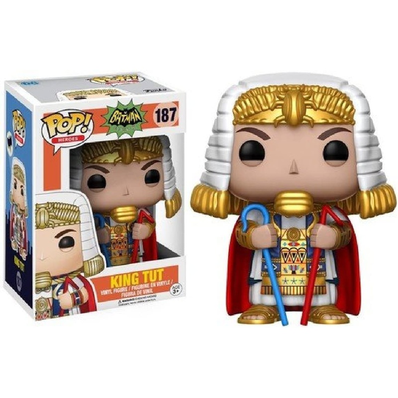 Funko Pop Heroes Batman Classic Tv Series King Tut New