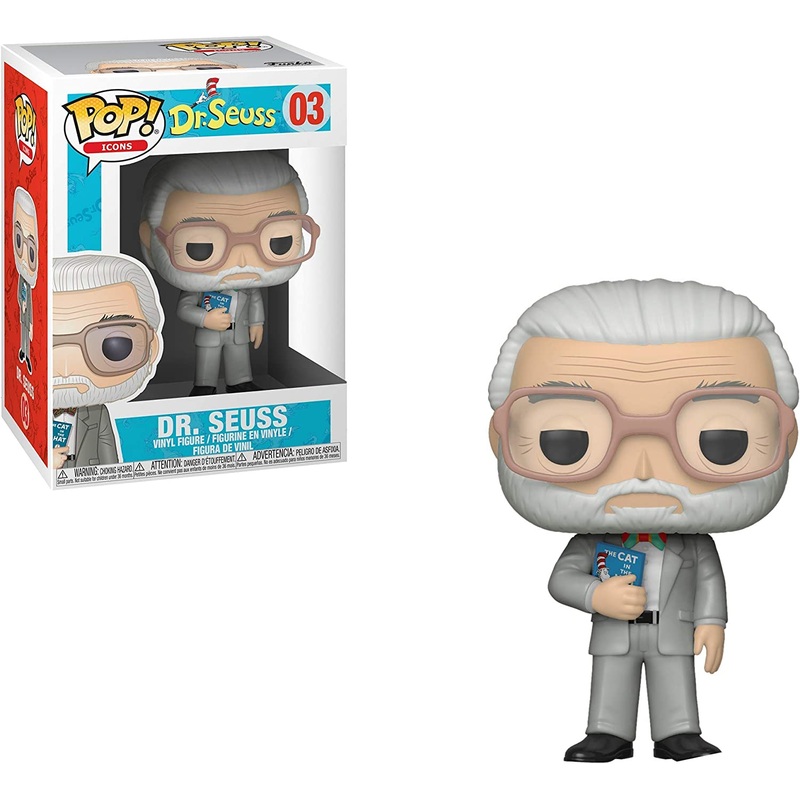 Funko Pop Icons Dr Seuss (Slight Damage To Box) New