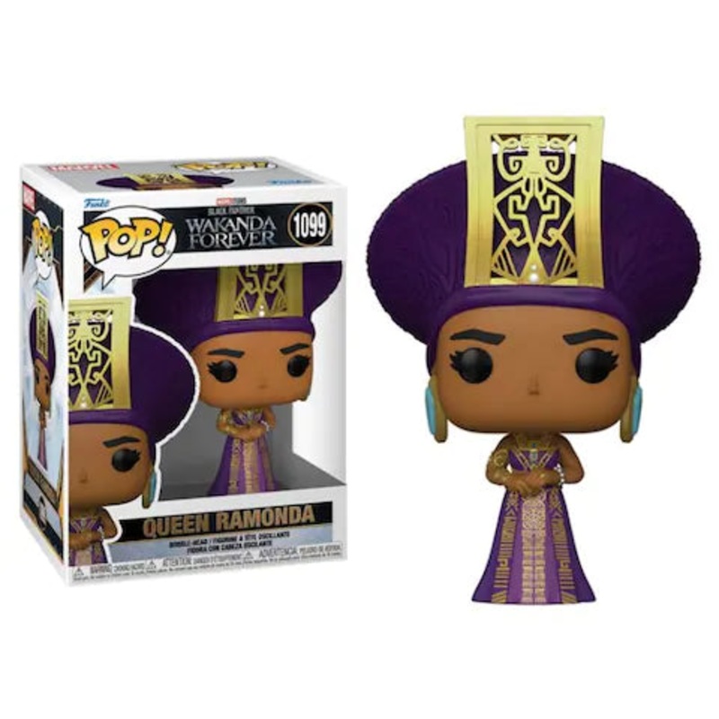 Funko Pop Marvel Black Panther Wakanda Forever Queen Ramonda