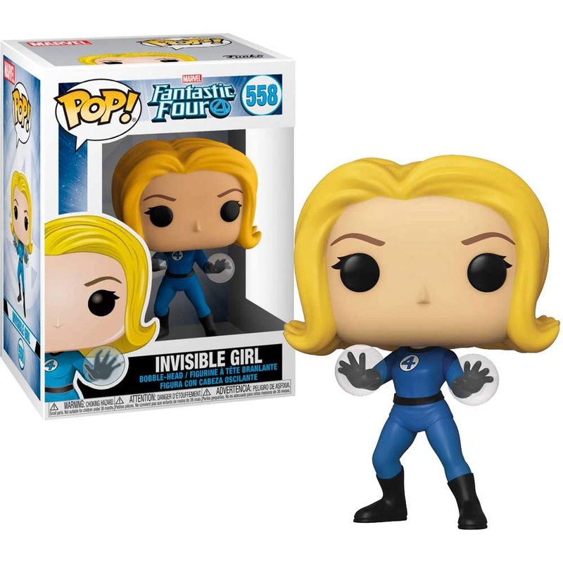 Funko Pop Marvel Fantastic Four Invisible Girl New