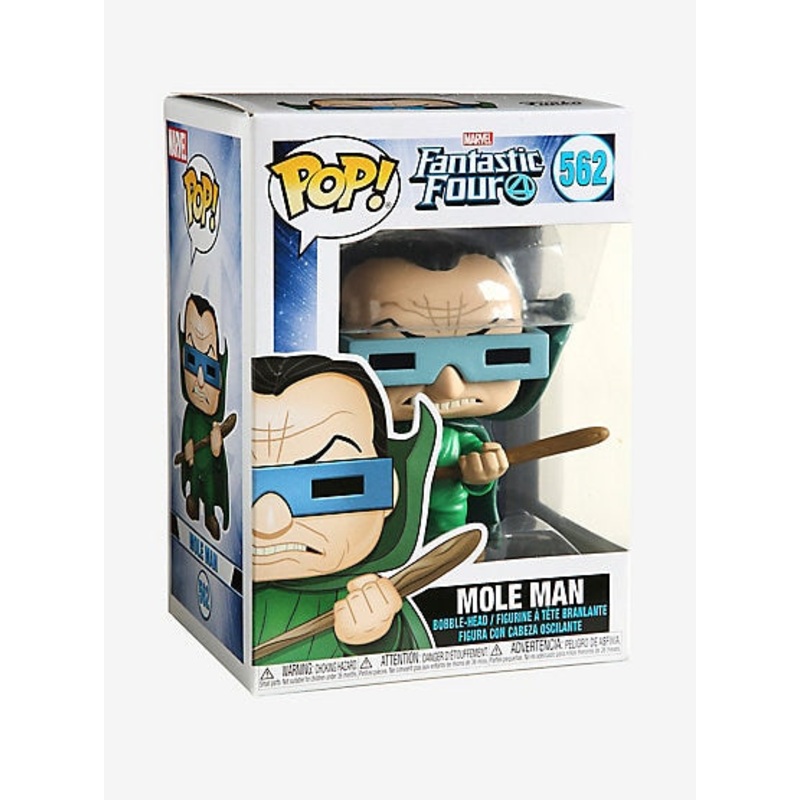 Funko Pop Marvel Fantastic Four Mole Man New