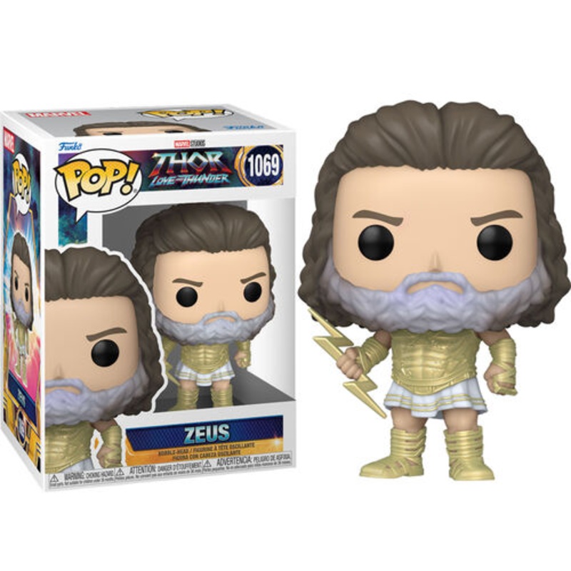 Funko Pop Marvel Thor Love and Thunder Zeus