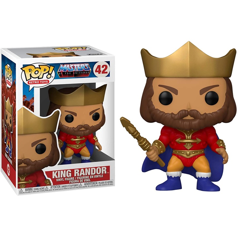 Funko Pop Retro Toys Masters of the Universe King Randor New