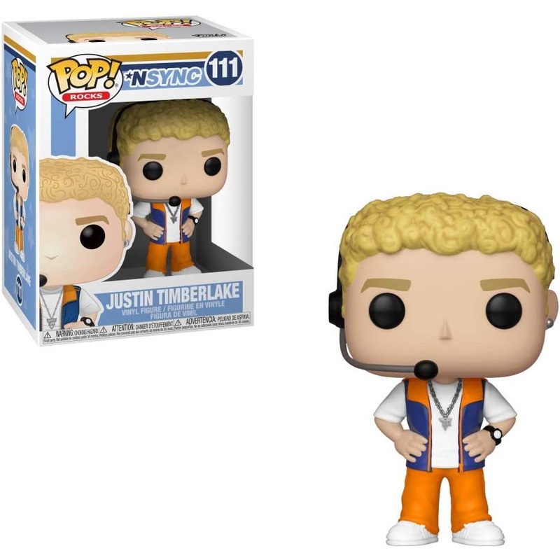 Funko Pop Rocks *NSYNC Justin Timberlake Box Has Some Wear New