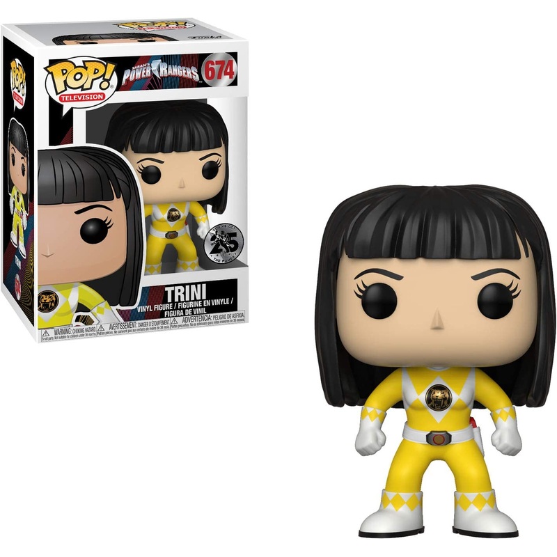 Funko Pop Television Power Rangers Trini Used Like New