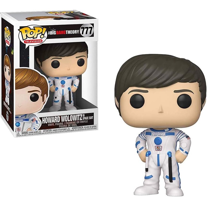 Funko Pop Television The Big Bang Theory Howard Wolowitz In Space Suit Used