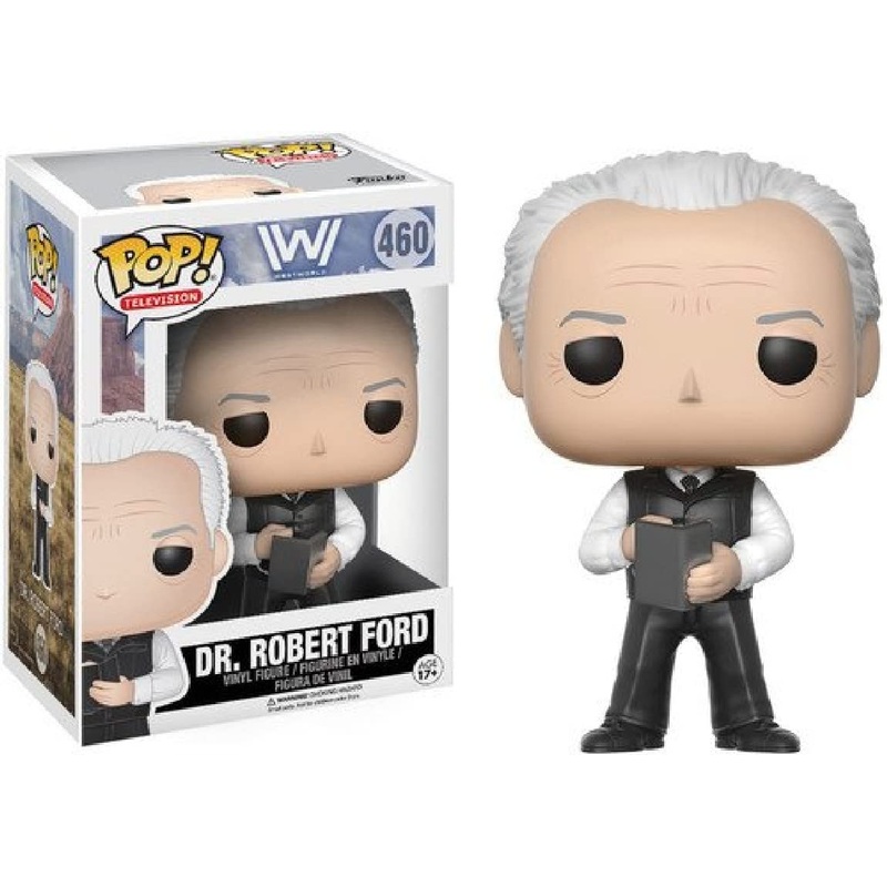Funko Pop Television Westworld Dr Robert Ford Damage To Box Used