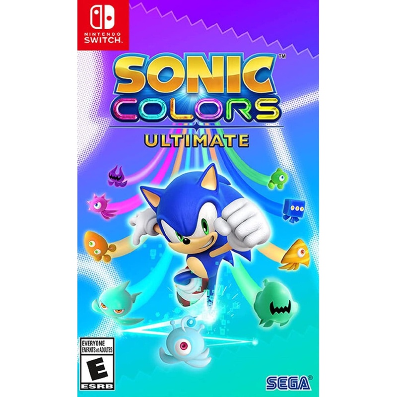 Sonic Colors Ultimate Switch Used