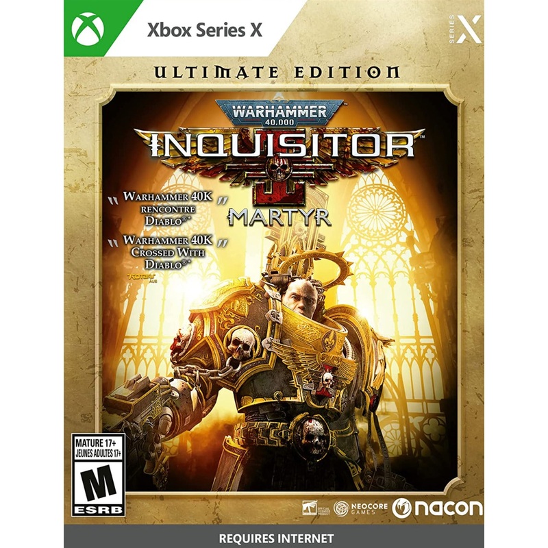 Warhammer 40K Inquisitor Martyr Ultimate Edtion Xbox Series X Used