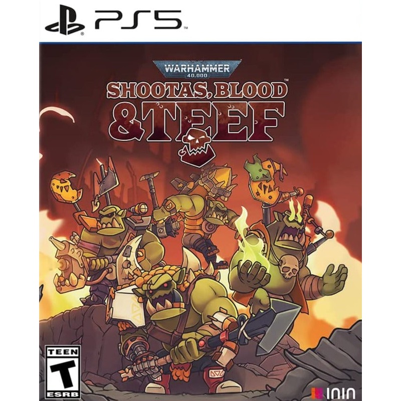 Warhammer 40K Shootas Blood Teef PS5 New