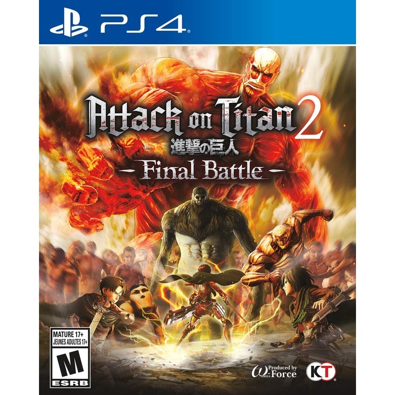 Attack On Titan 2 The Final Battle PS4 New
