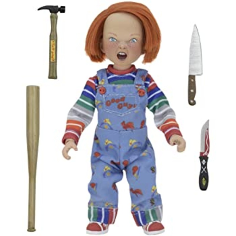 Childs Play Chucky 5.5 Clothed In Good Guys Box Neca Figure New