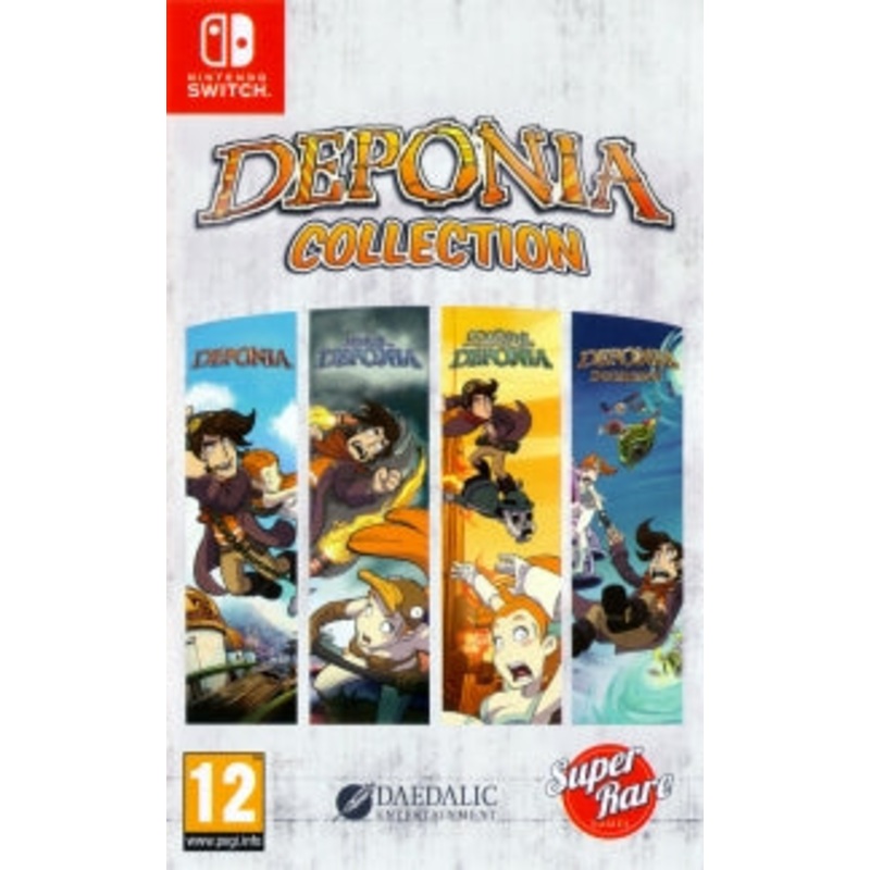 Deponia Collection Super Rare Games Switch New