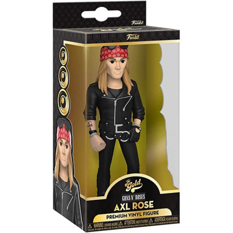 Funko GOLD Premium Vinyl Figure Axl Rose Guns N' Roses New