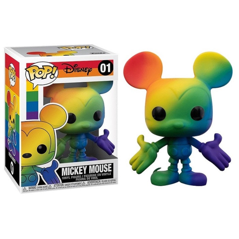 Funko Pop Disney Mickey Mouse Rainbow Used